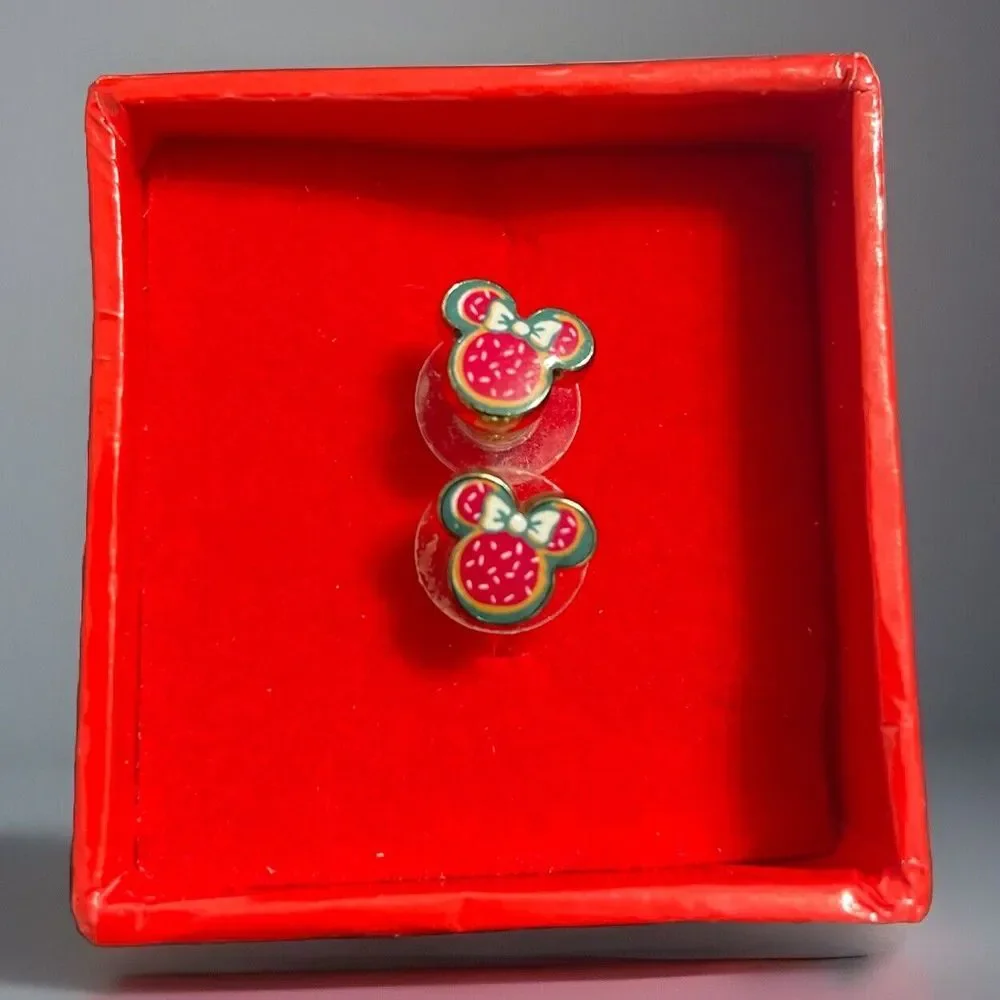 New ✨ 3 pairs of Disney Christmas‎ Holiday 2024 Holiday Earrings Mickey Mouse